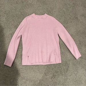 Women’s Lululemon Pink Merino Crewneck Sweater Size 6